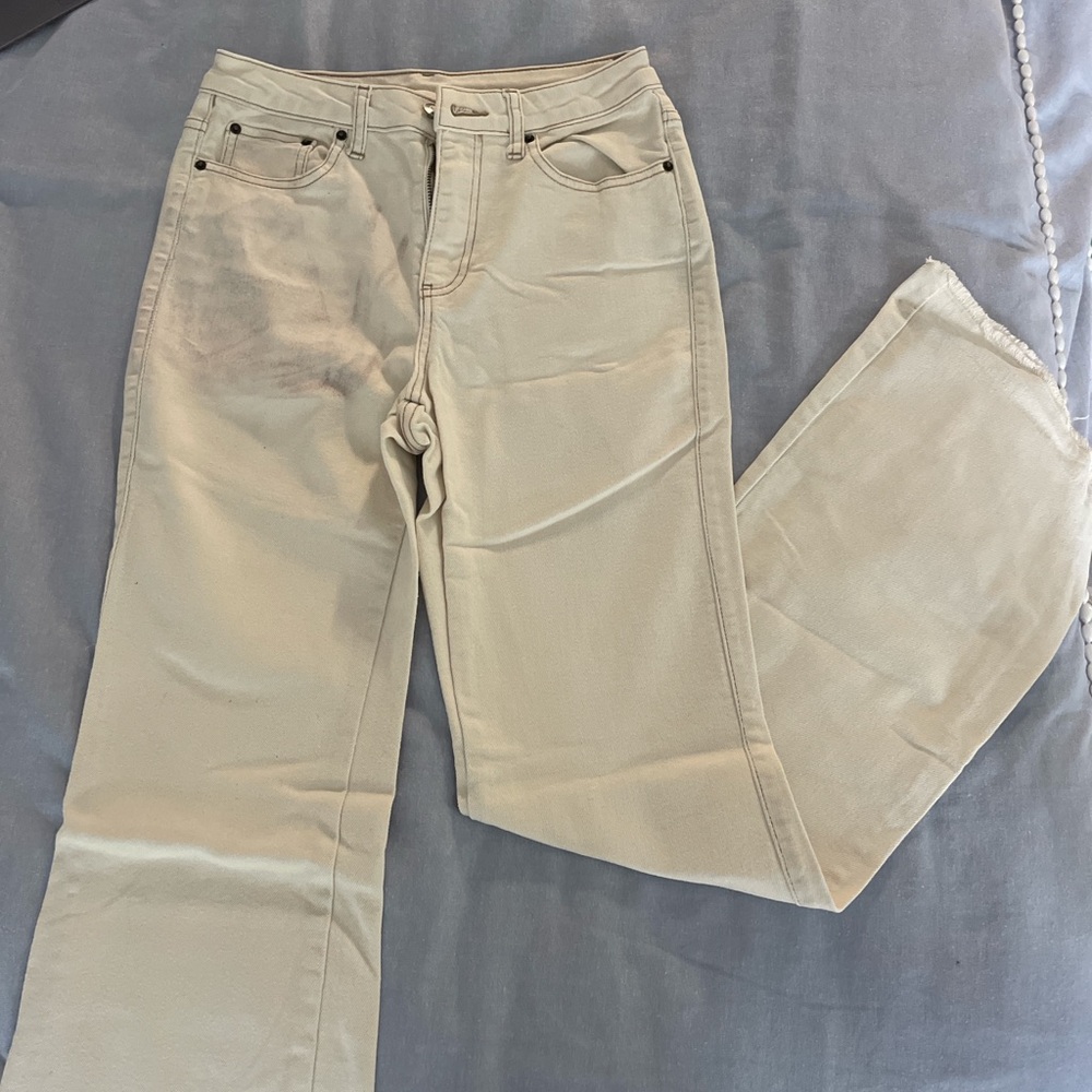 Classic Beige Women's Jeans